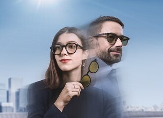 Filterbrillen Magnetclip