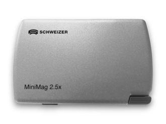 MiniMag, LED-Klapplupe, 2,5-fach
