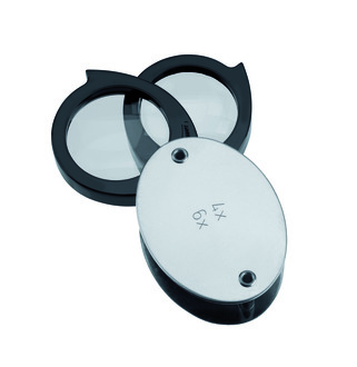 Einschlaglupe Basic-Line EDELSTAHL